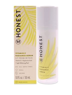 Honest Vitamin C Radiance Serum 1 fl oz All Skin Types Cruelty Free Vegan